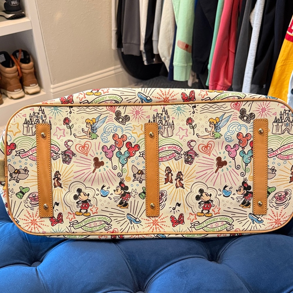 Dooney & Bourke Disney Sketch Weekender Bag - Picture 5 of 7
